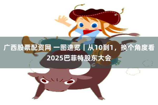 广西股票配资网 一图速览｜从10到1，换个角度看2025巴菲特股东大会