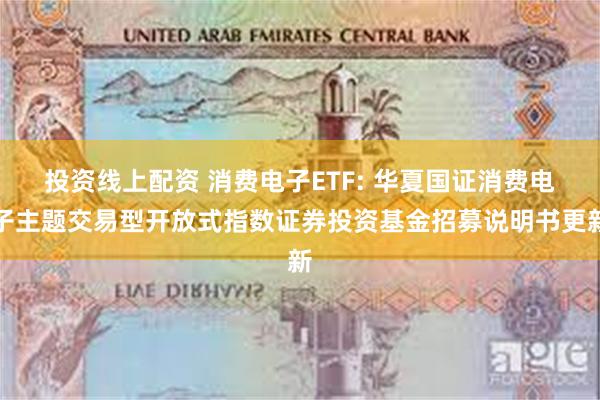 投资线上配资 消费电子ETF: 华夏国证消费电子主题交易型开放式指数证券投资基金招募说明书更新
